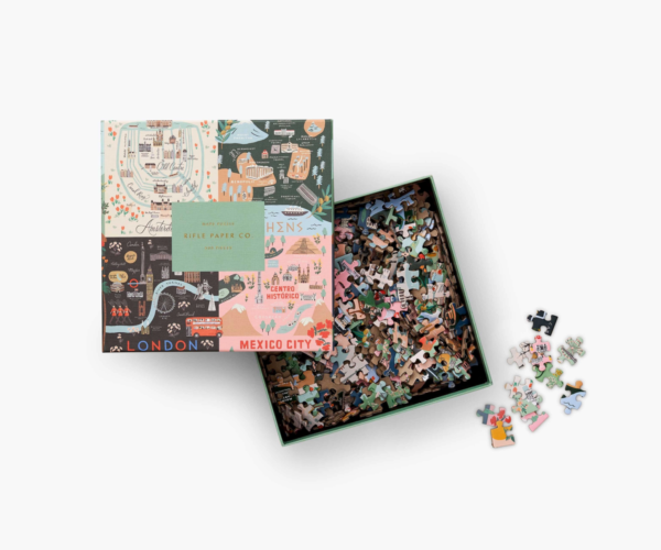 Maps Jigsaw Puzzle Rifle Paper Co