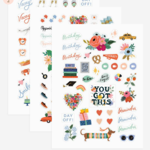 planner stickers rifle paper co
