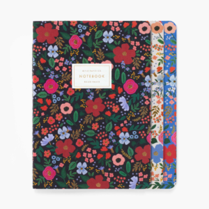 notebookset wild rose rifle paper co
