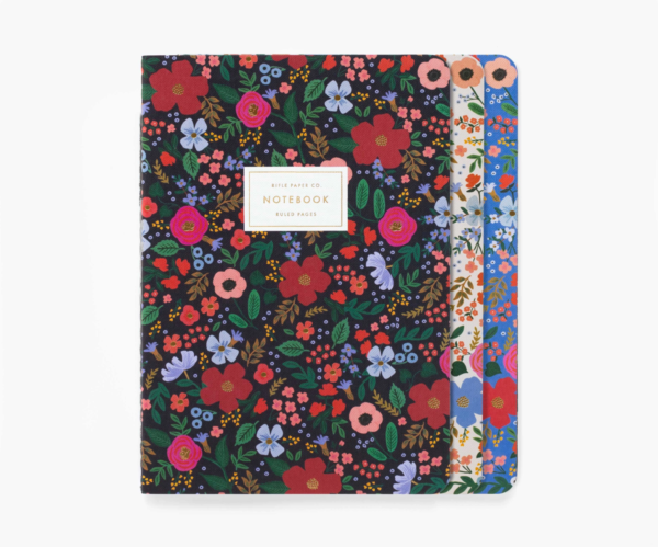 notebookset wild rose rifle paper co