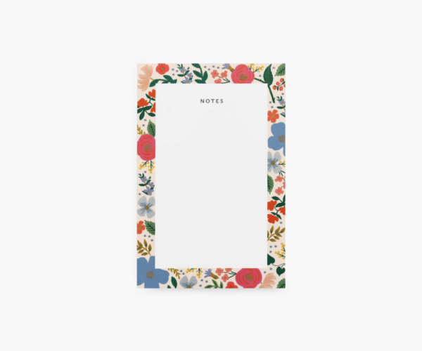notepad wild rose rifle paper co