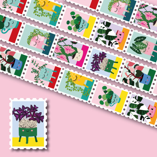 stamp-tape-WASHI-plants