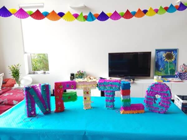 workshop mini letter piñata