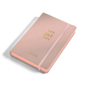 my pink notebook yes girl yes studio stationery